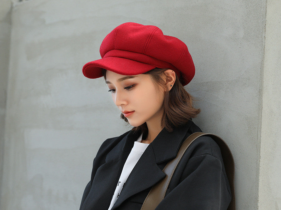 Cappello basco visiera