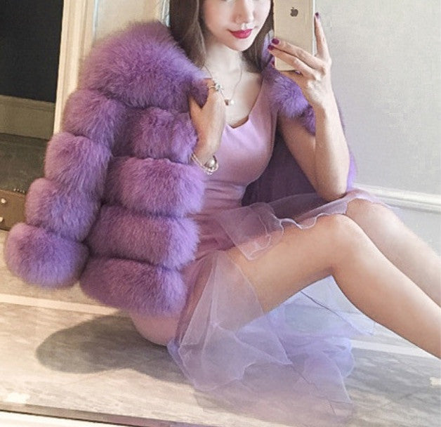 Abrigo de piel Quinzia