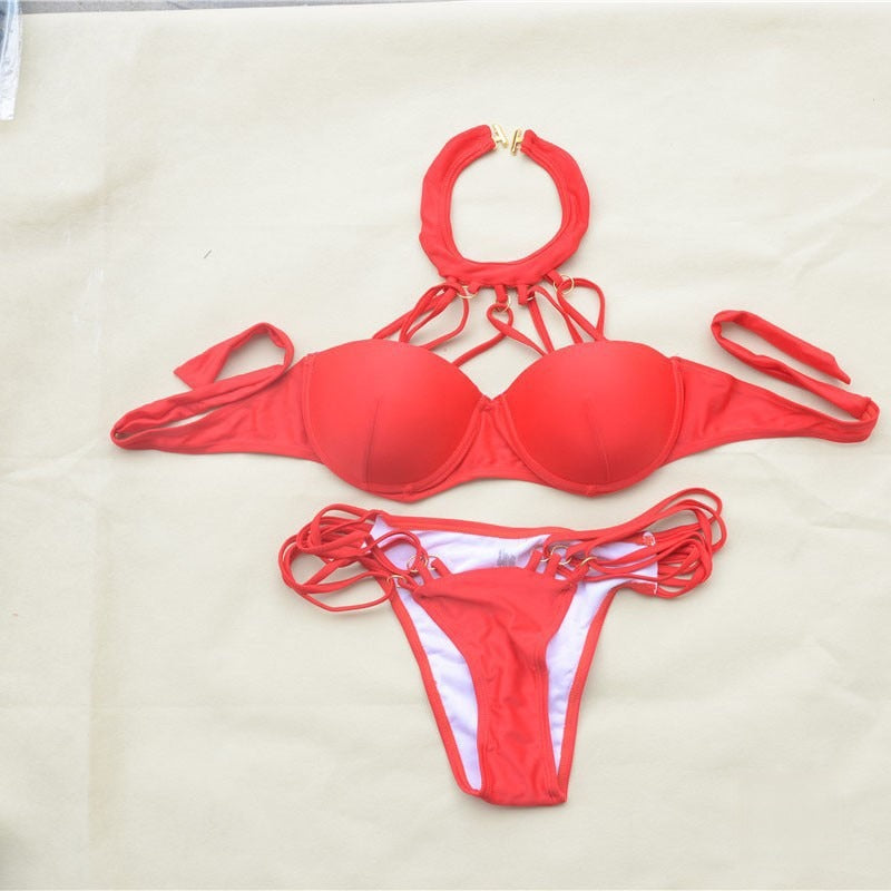 Bikini Patrizia nero su sfondo neutro — Dream Shop