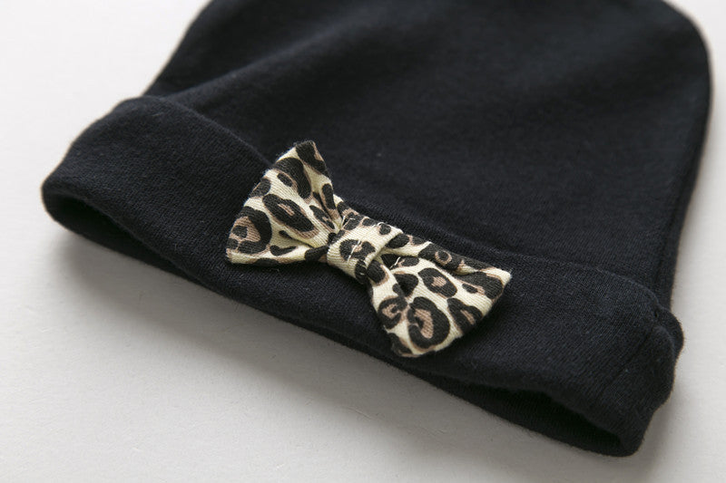 Body e cappellino leopard baby