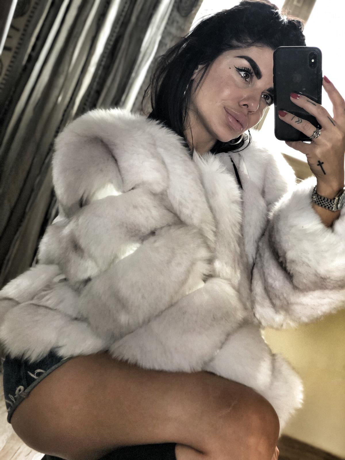 Pelliccia short Sayona