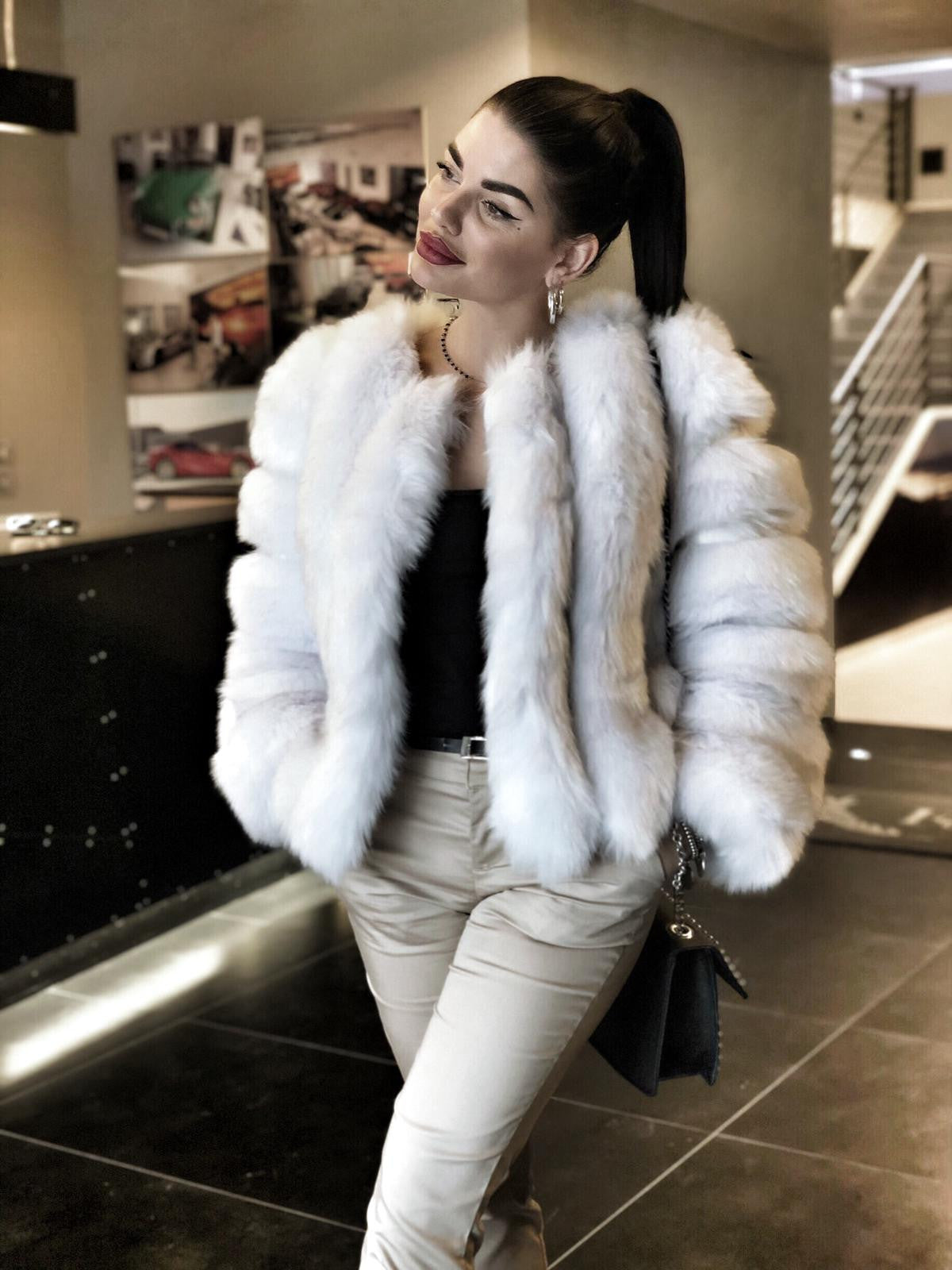 Pelliccia short Sayona