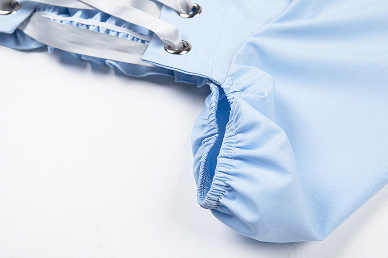 Body fiocco manica palloncino