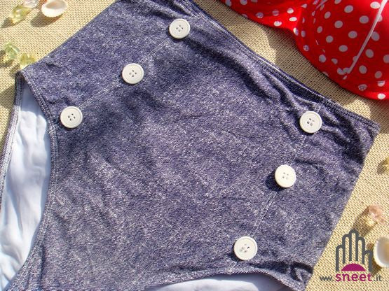 Bikini Denim Retro