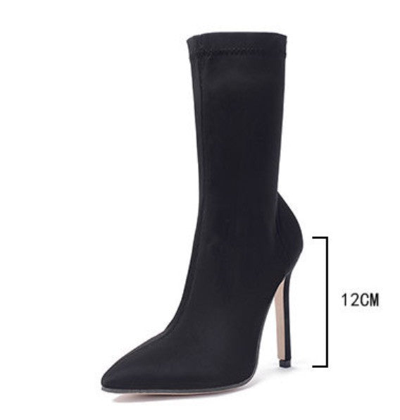 Stivaletto con calza