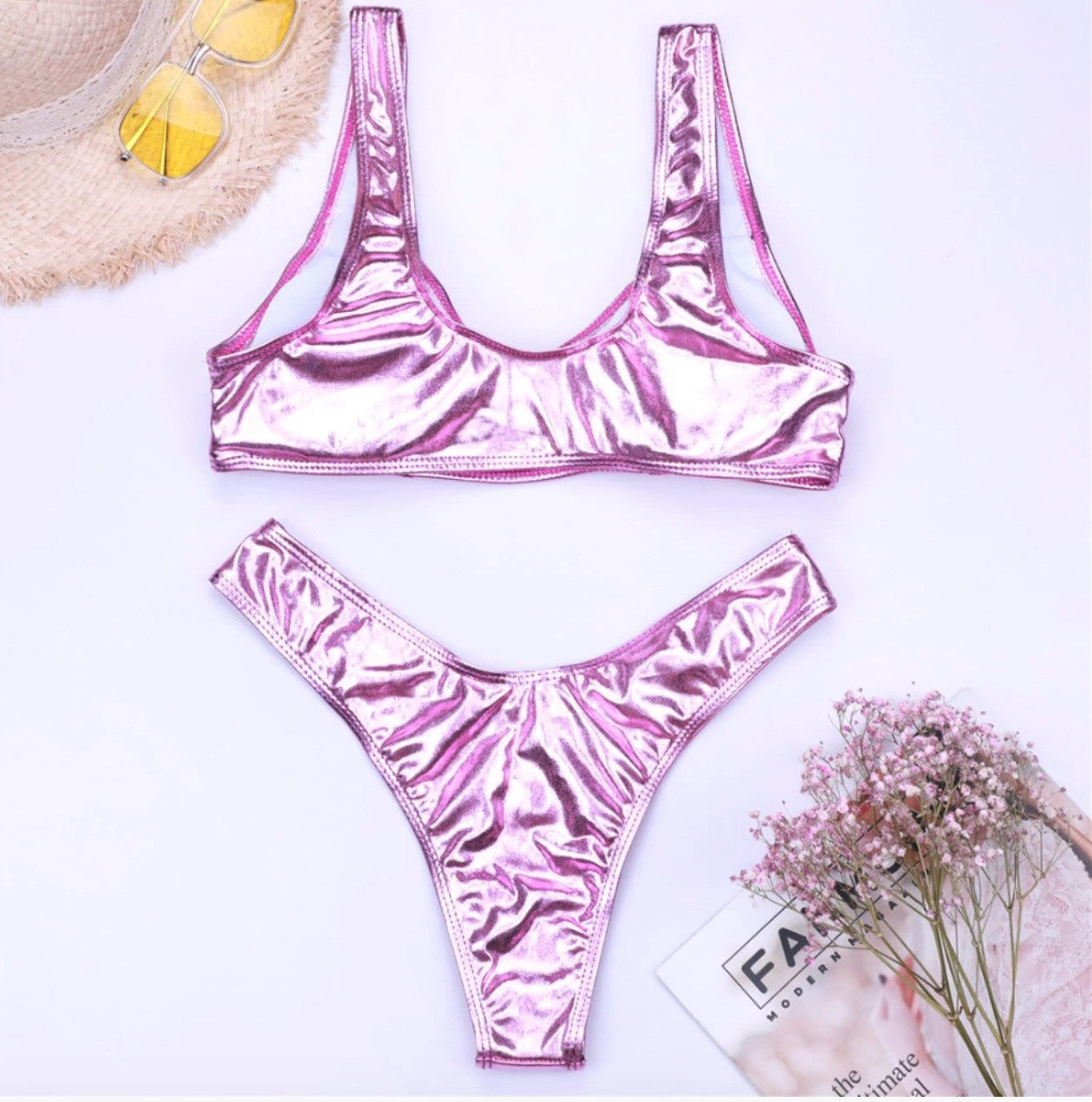 Bikini metallizzato Kamana