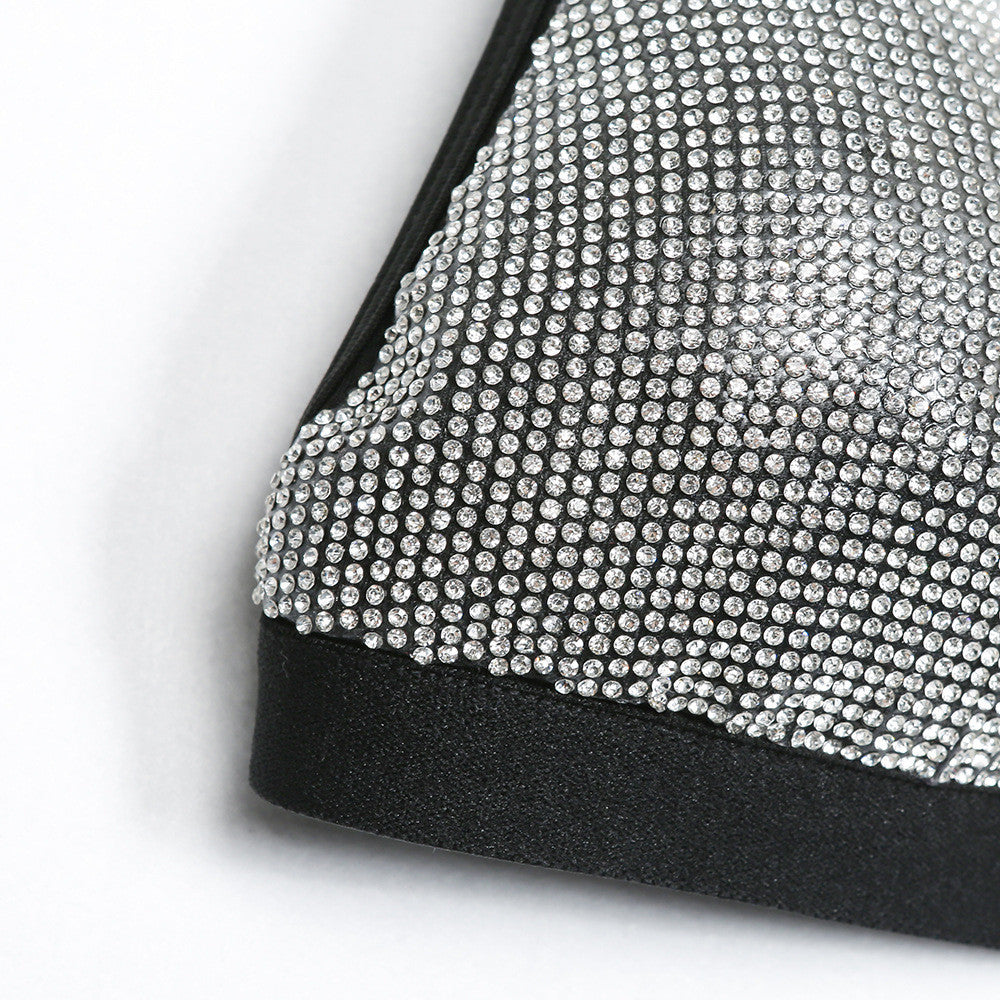 Bikini strass gold silver