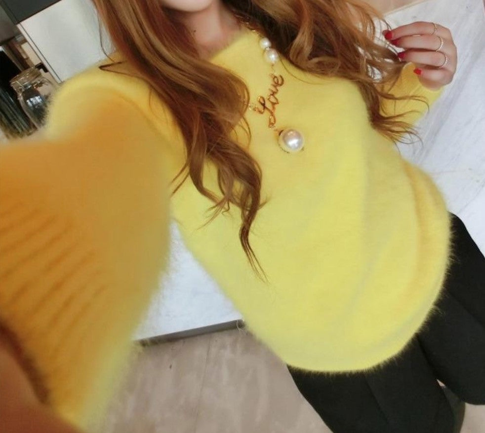 Maglioncini colors pelo lungo