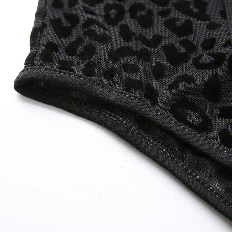 Body black animalier