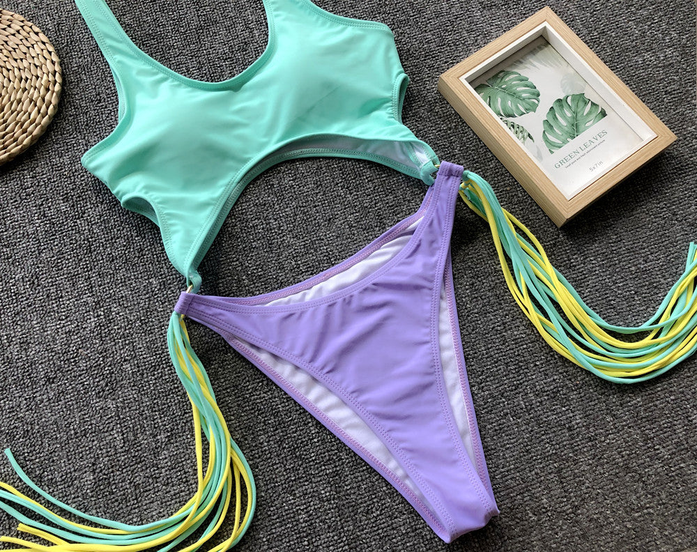 Monokini frange Kinzi