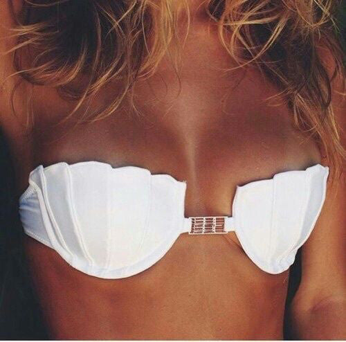 Bikini white mermaid