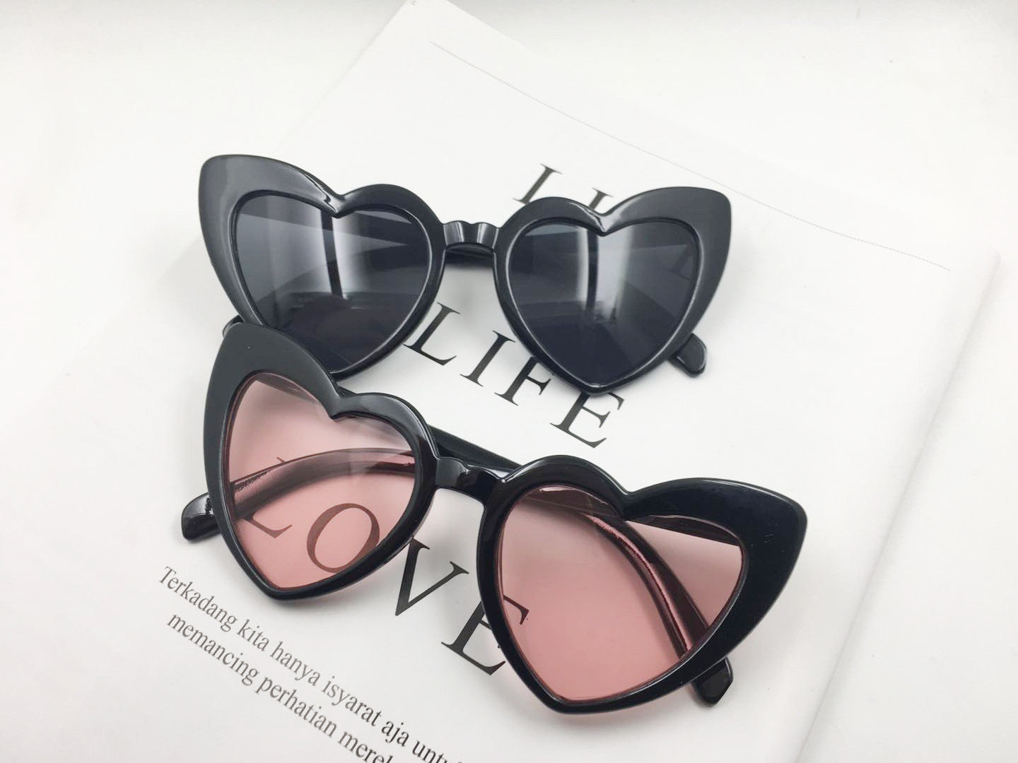 Occhiali da sole big heart