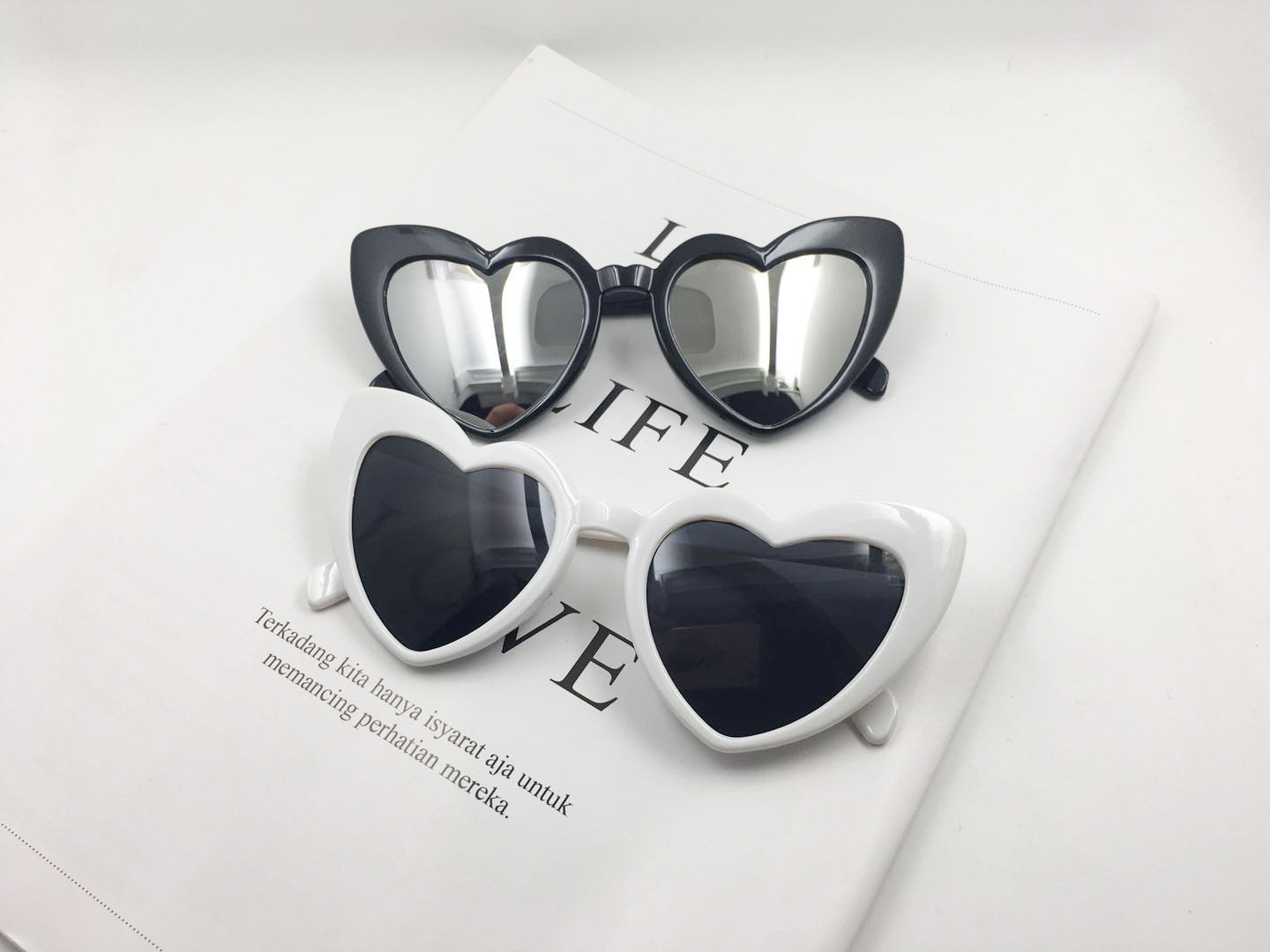 Occhiali da sole big heart