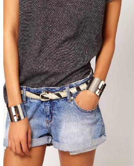 Bracciale Silver Cross - indossato al polso | Dream Shop