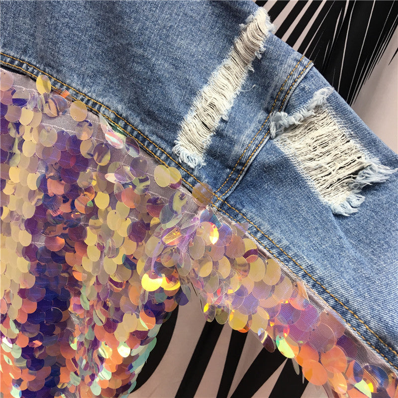 Giubbino denim ibiza