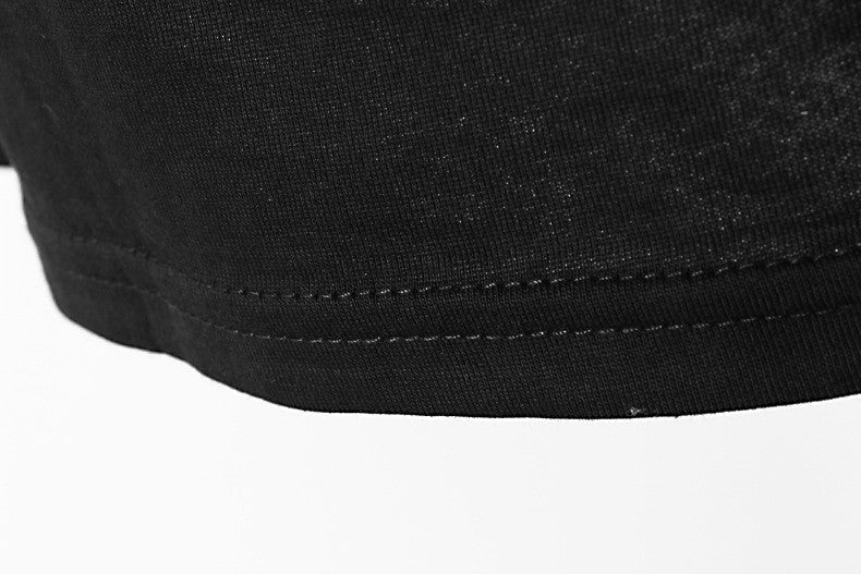 T-shirt sequin fringe