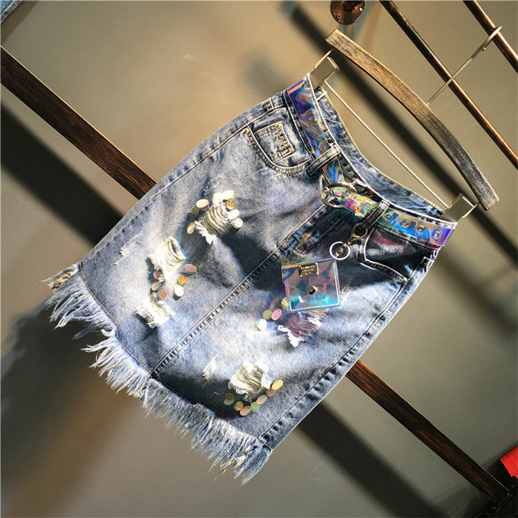 Longuette denim ibiza