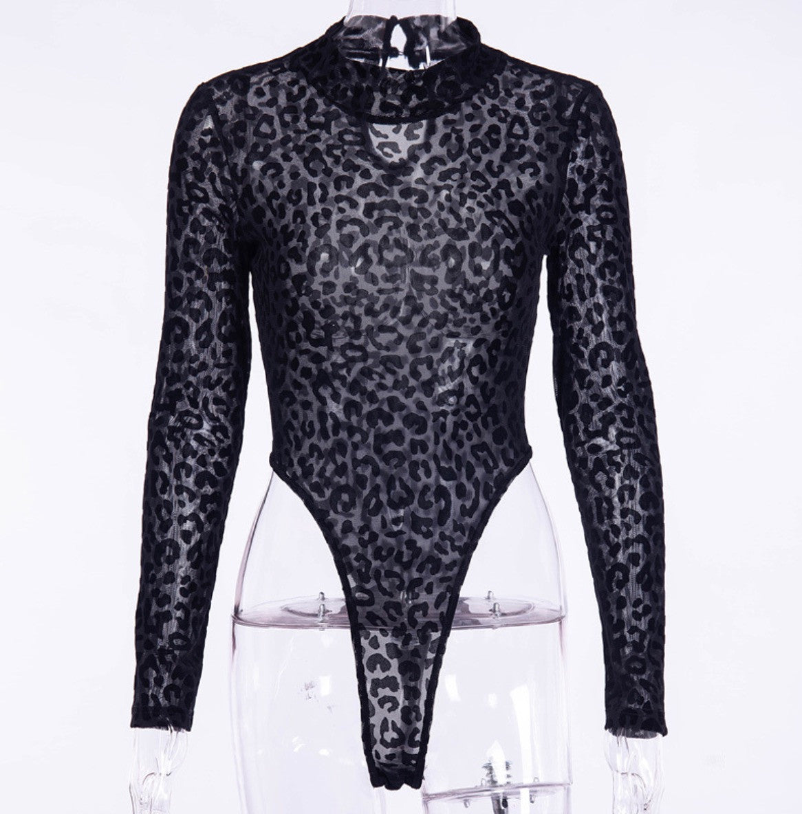 Body black animalier