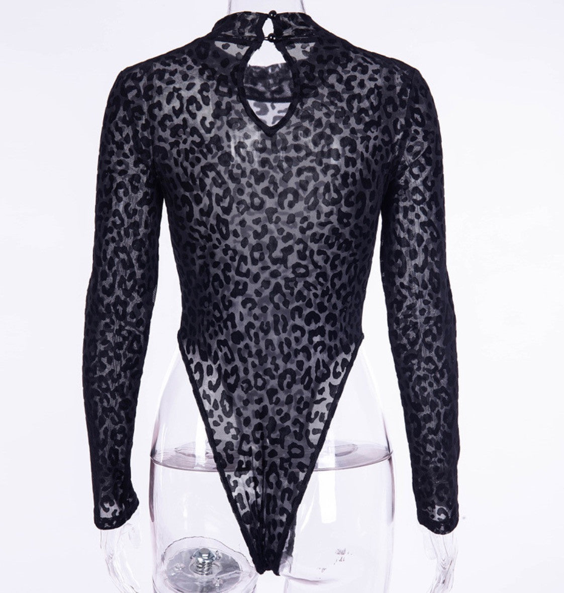 Body black animalier