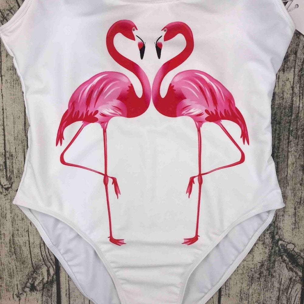 Costume intero pink flamingo