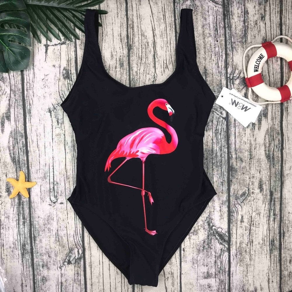 Costume intero pink flamingo