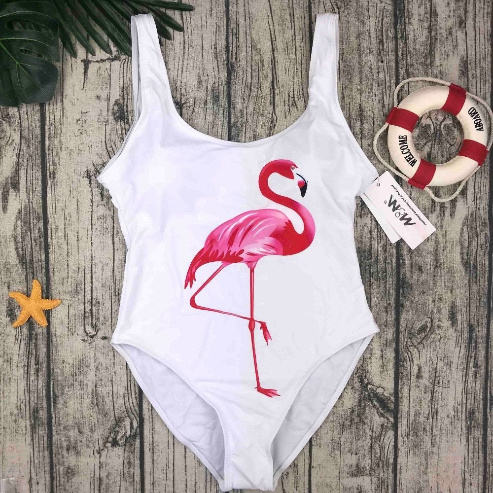 Costume intero pink flamingo
