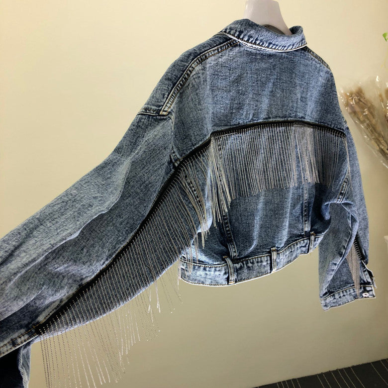 Giubbino frange Cownni