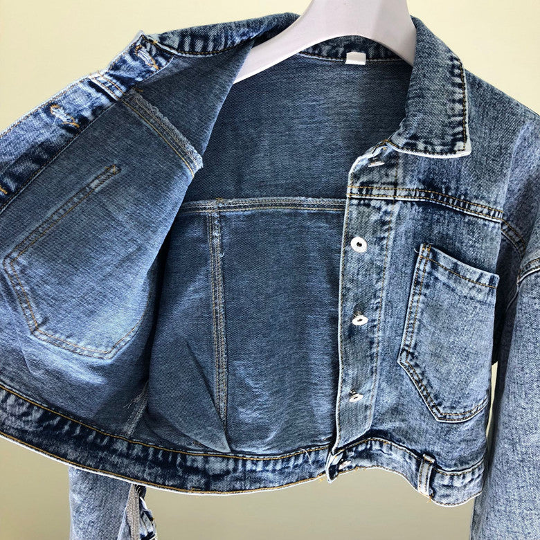 Giubbino frange Cownni