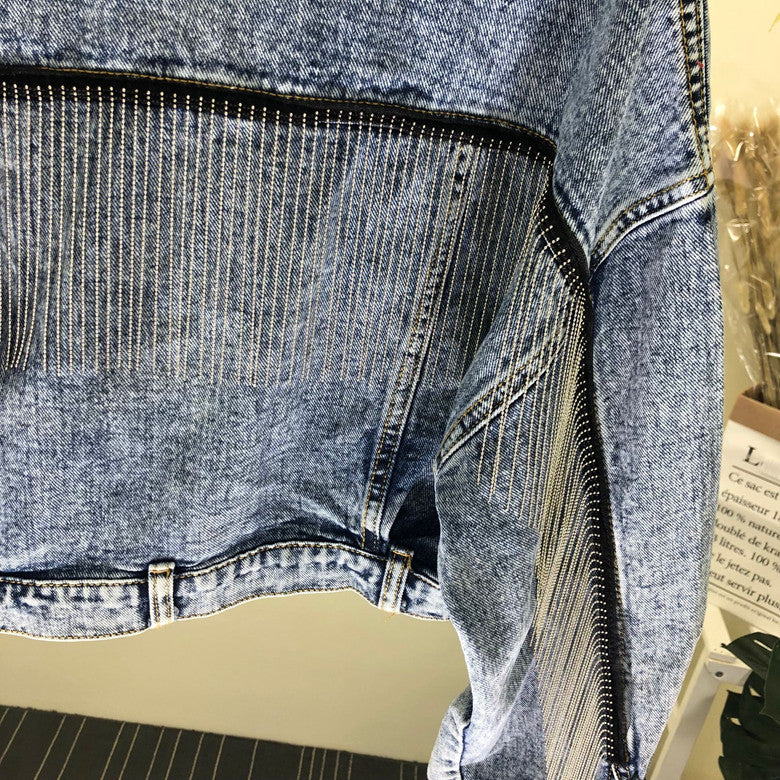 Giubbino frange Cownni