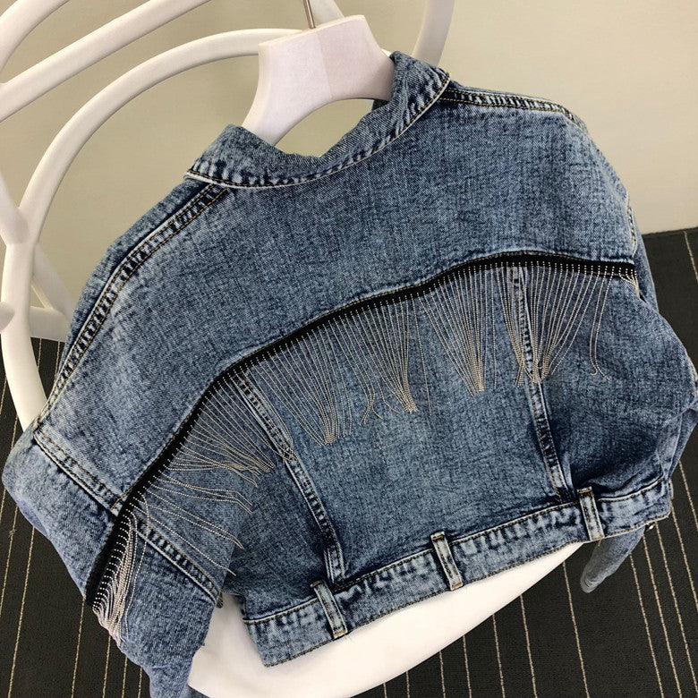 Giubbino frange Cownni