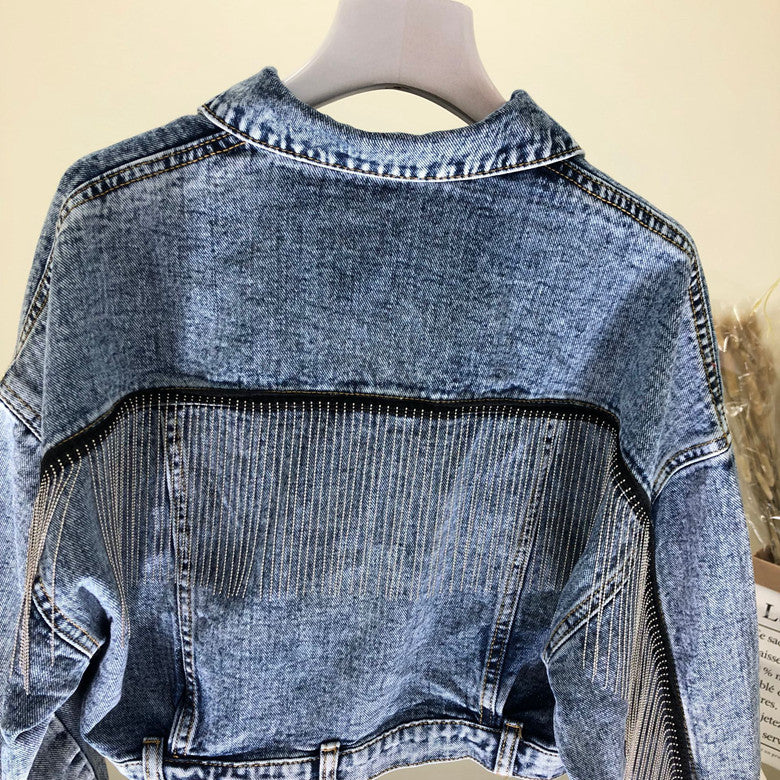 Giubbino frange Cownni