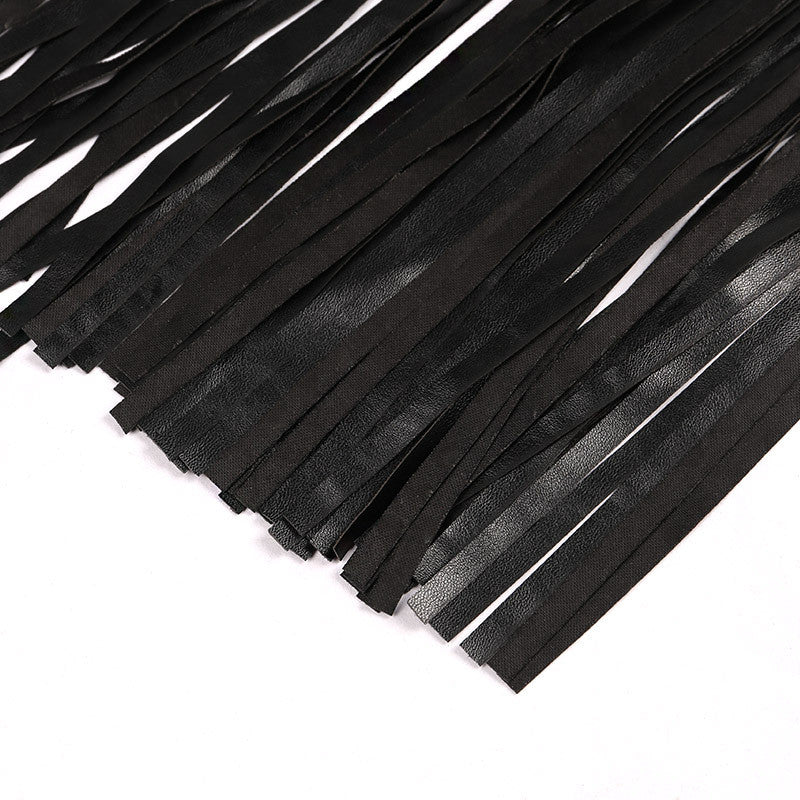 Gonna frange ecopelle