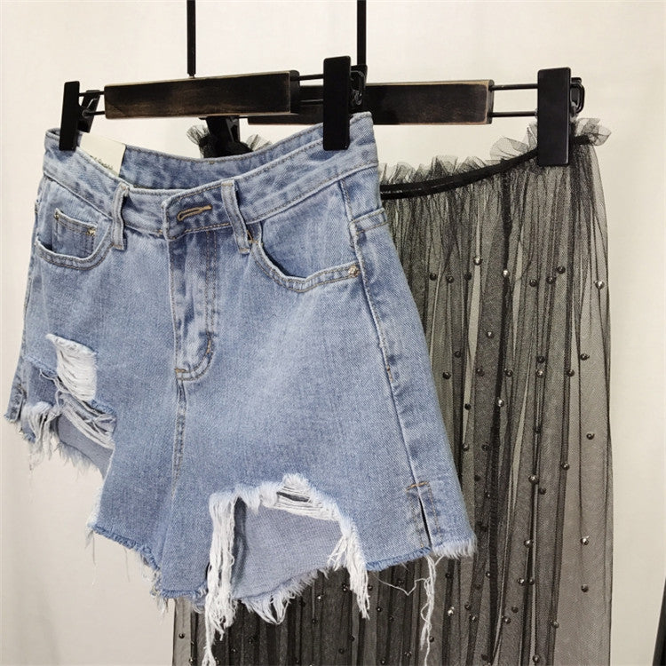 Shorts tulleskirt perle