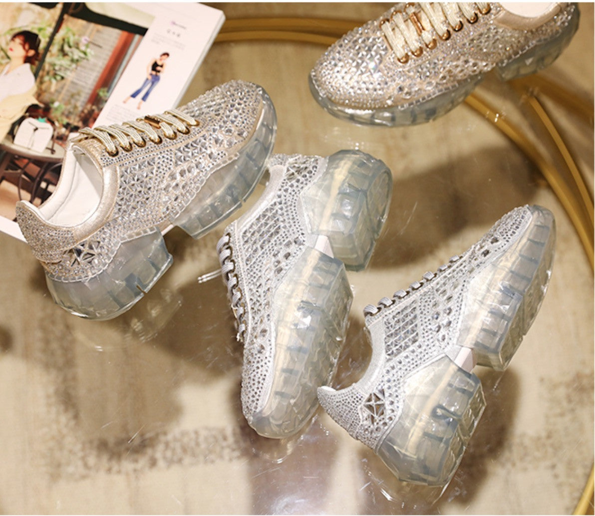 Sneakers mirror metalstrass