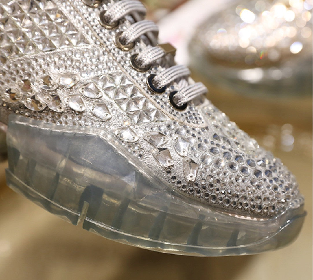 Sneakers mirror metalstrass