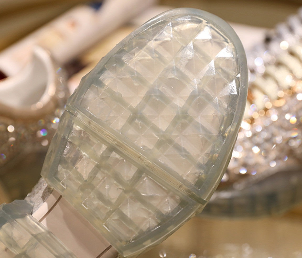 Sneakers mirror metalstrass