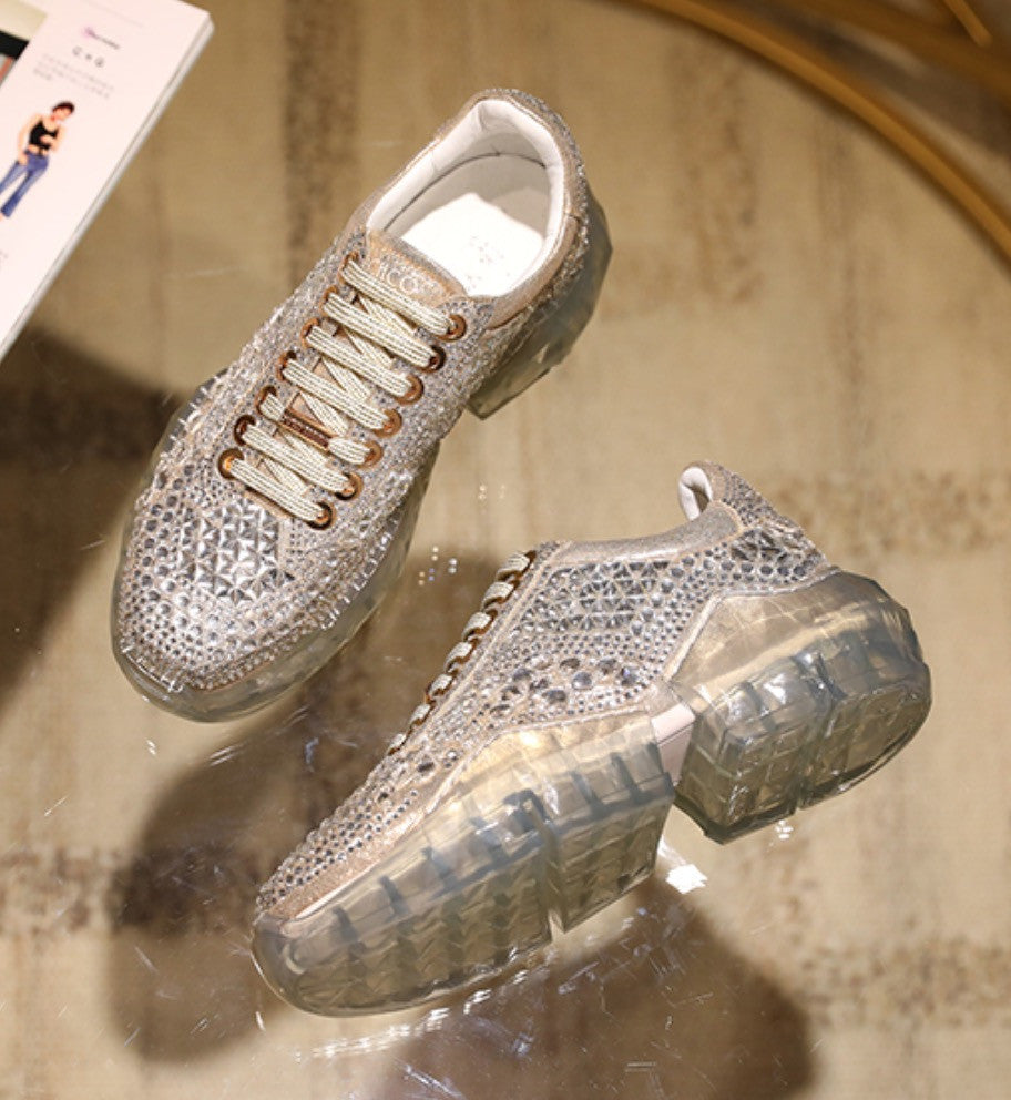 Sneakers mirror metalstrass