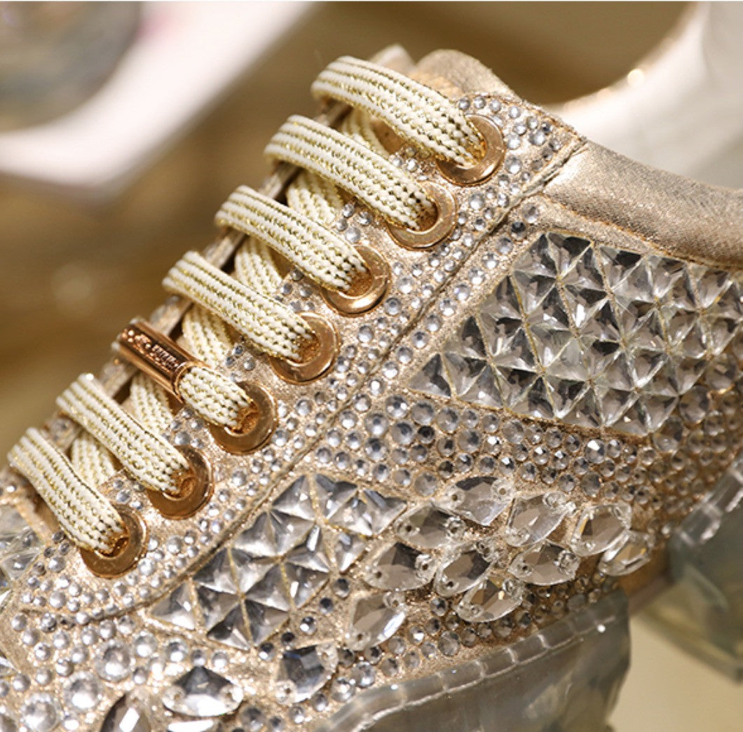 Sneakers mirror metalstrass