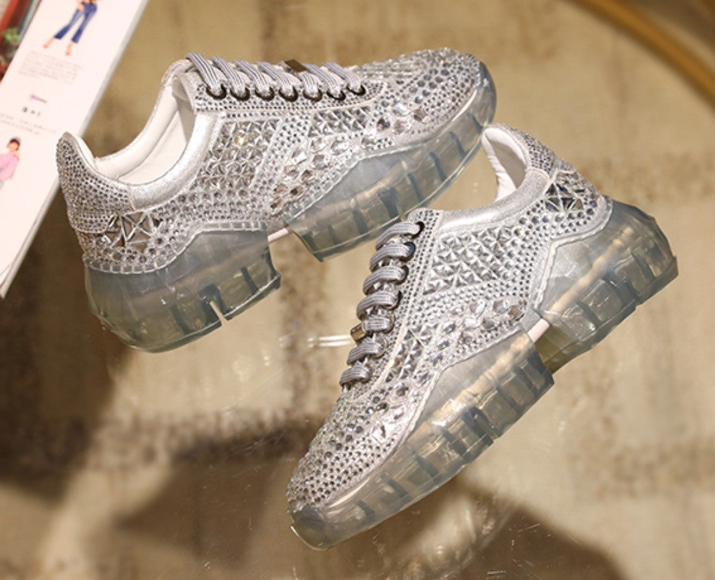 Sneakers mirror metalstrass