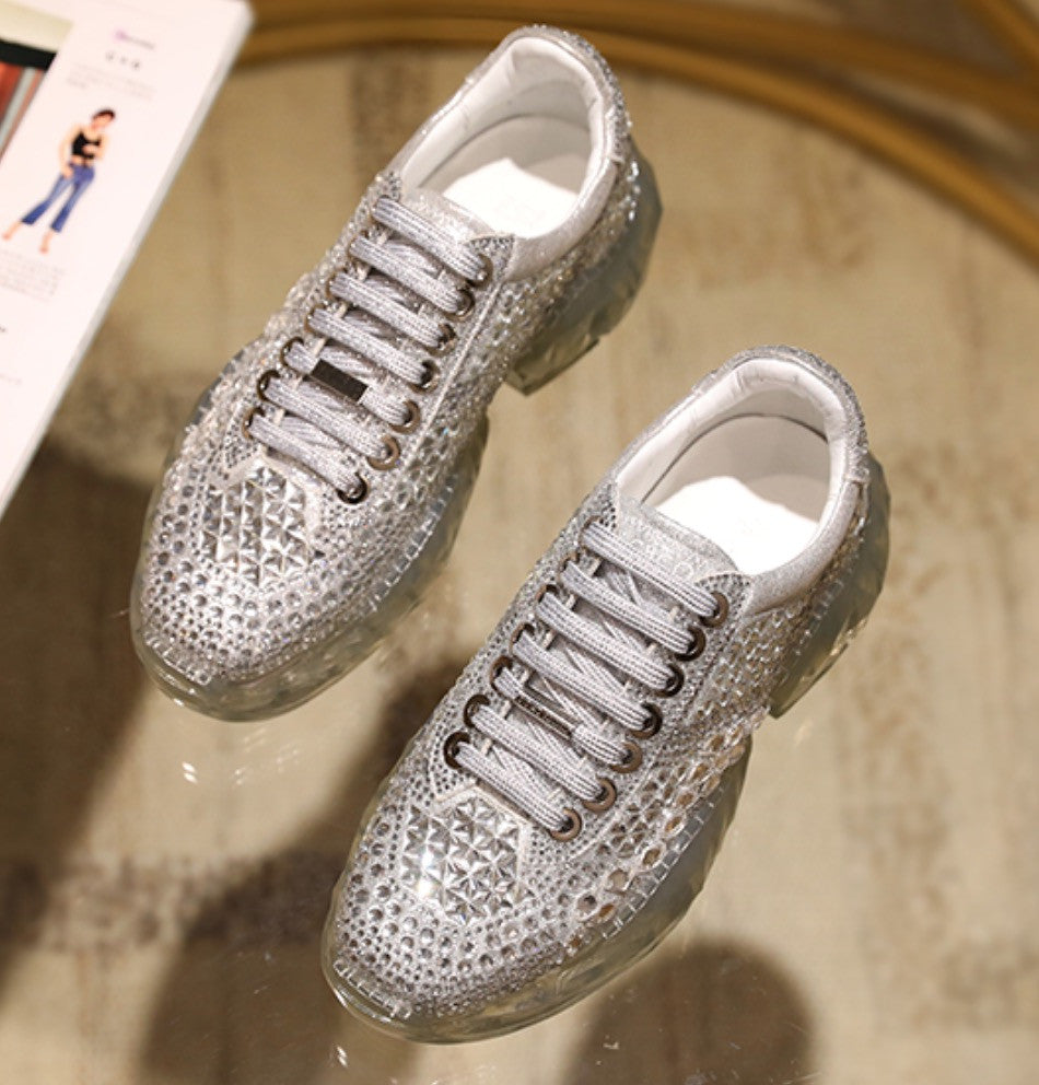Sneakers mirror metalstrass
