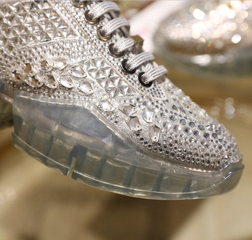 Sneakers mirror metalstrass