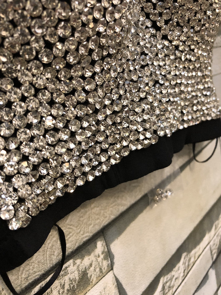 Corpetto strass Jann