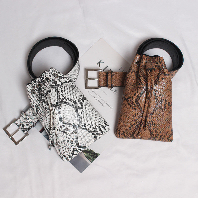 Marsupio pyton sacca