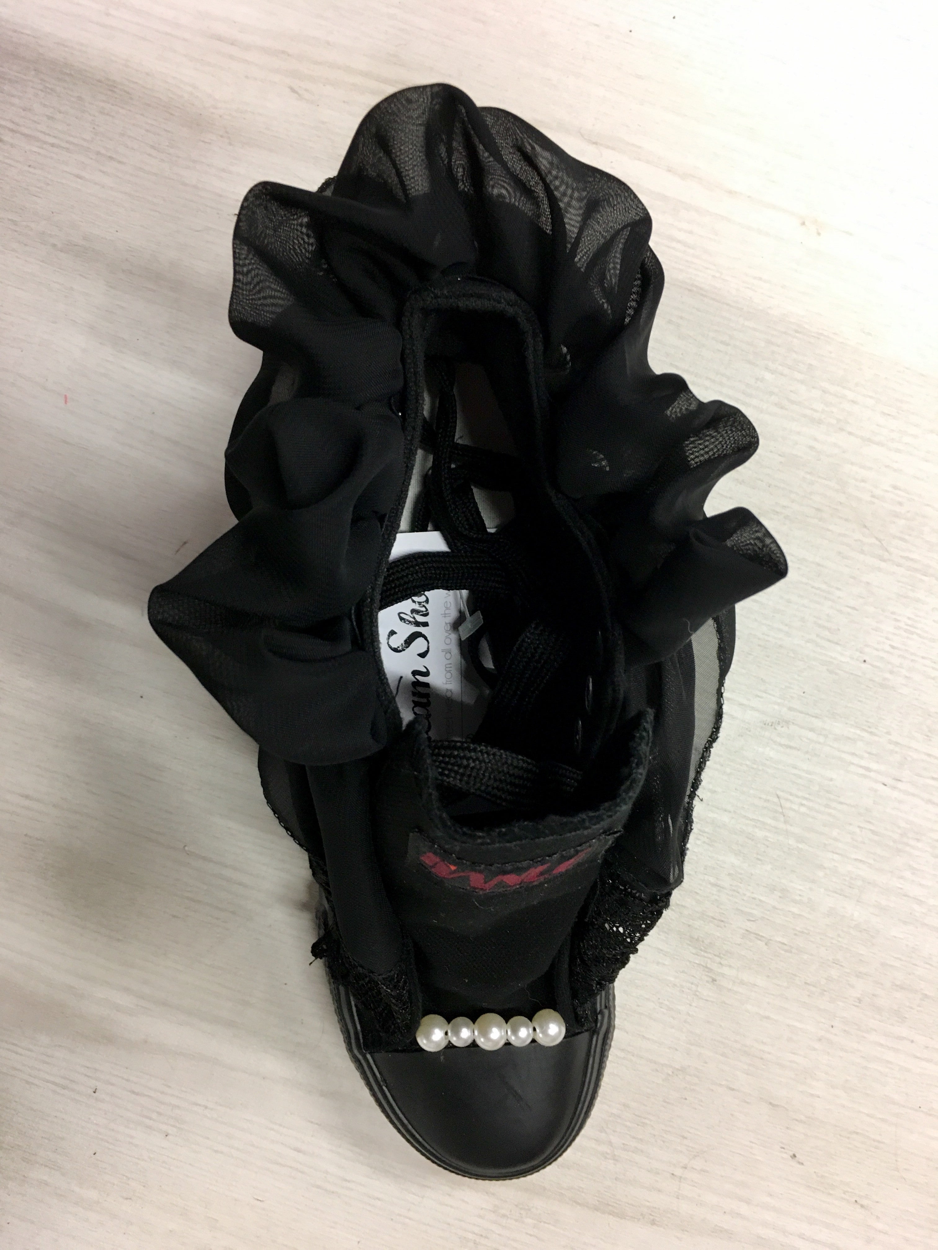 Sneakers wedding pearl