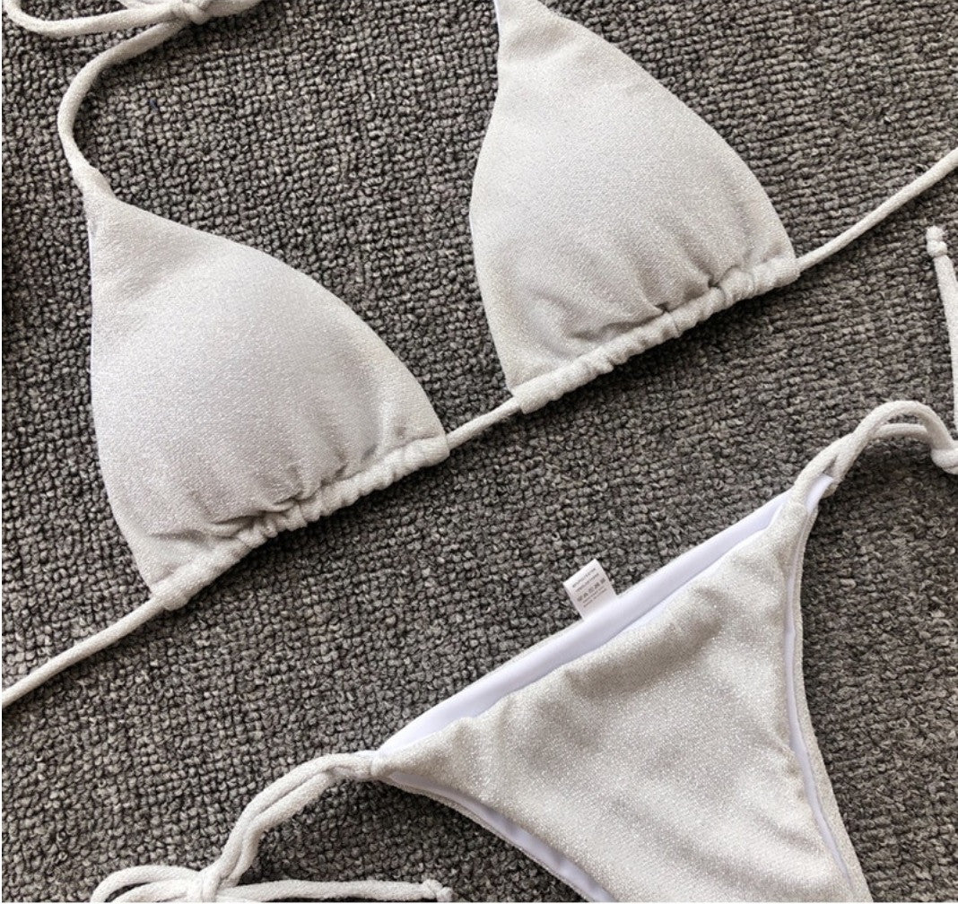 Bikini lurex triangolino