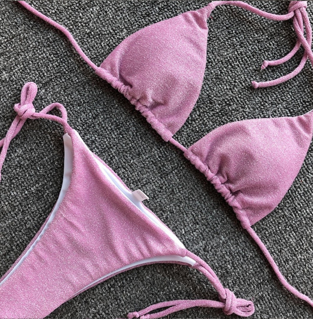 Bikini lurex triangolino