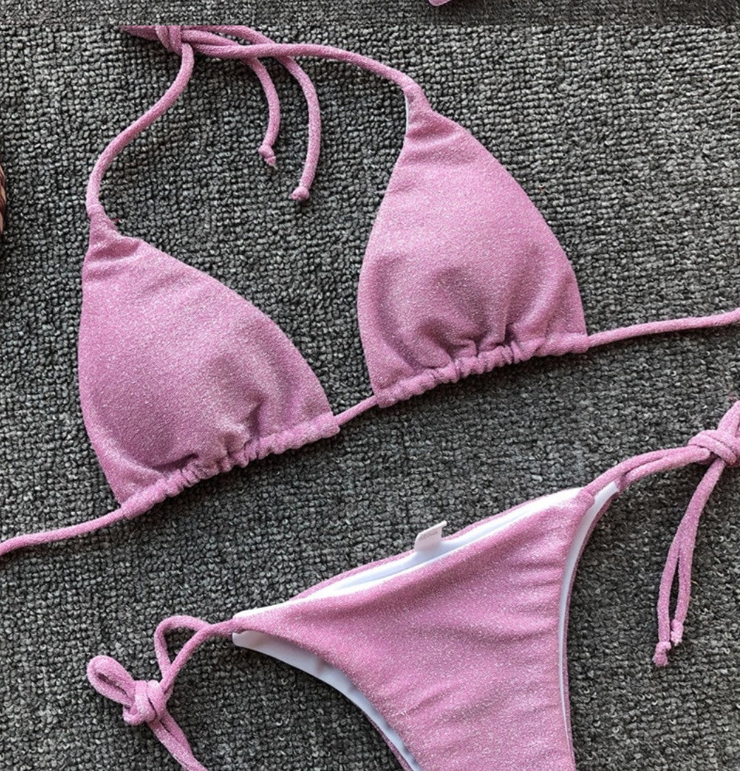 Bikini lurex triangolino