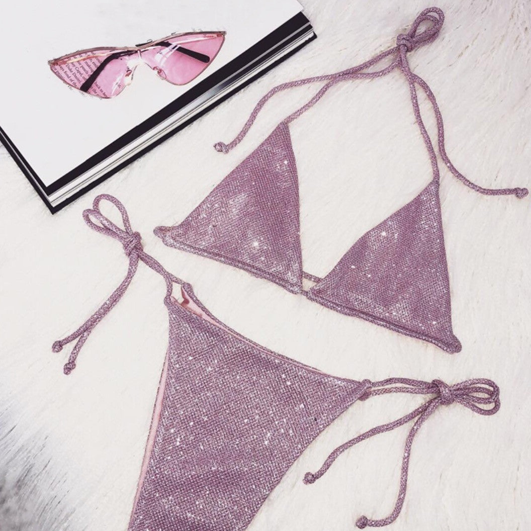 Bikini lurex triangolino