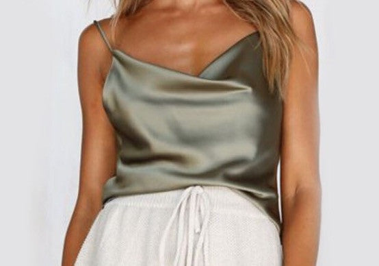 Canotta in raso morbida V