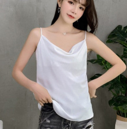 Canotta in raso morbida V